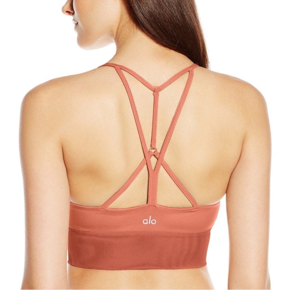 ALO Yoga Lavish Strappy Back Sports Bra